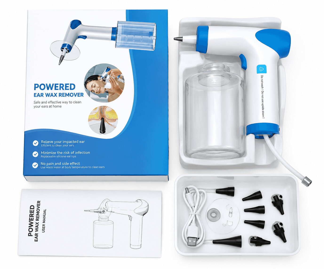 ENT Portable Electric Ear Syringing System